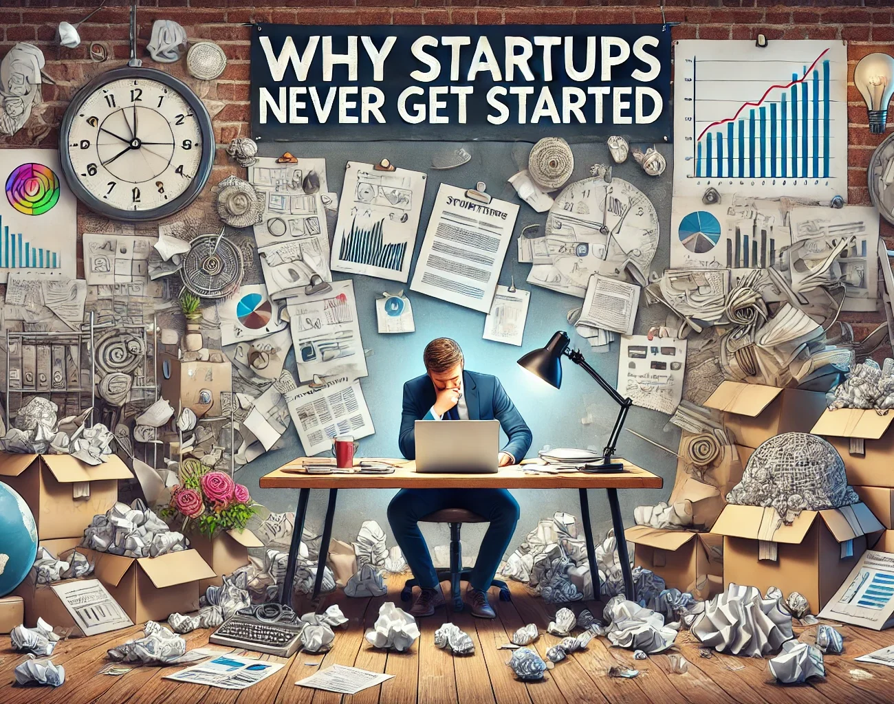 Why Startups Never Get Started a Comprehsive Outlook