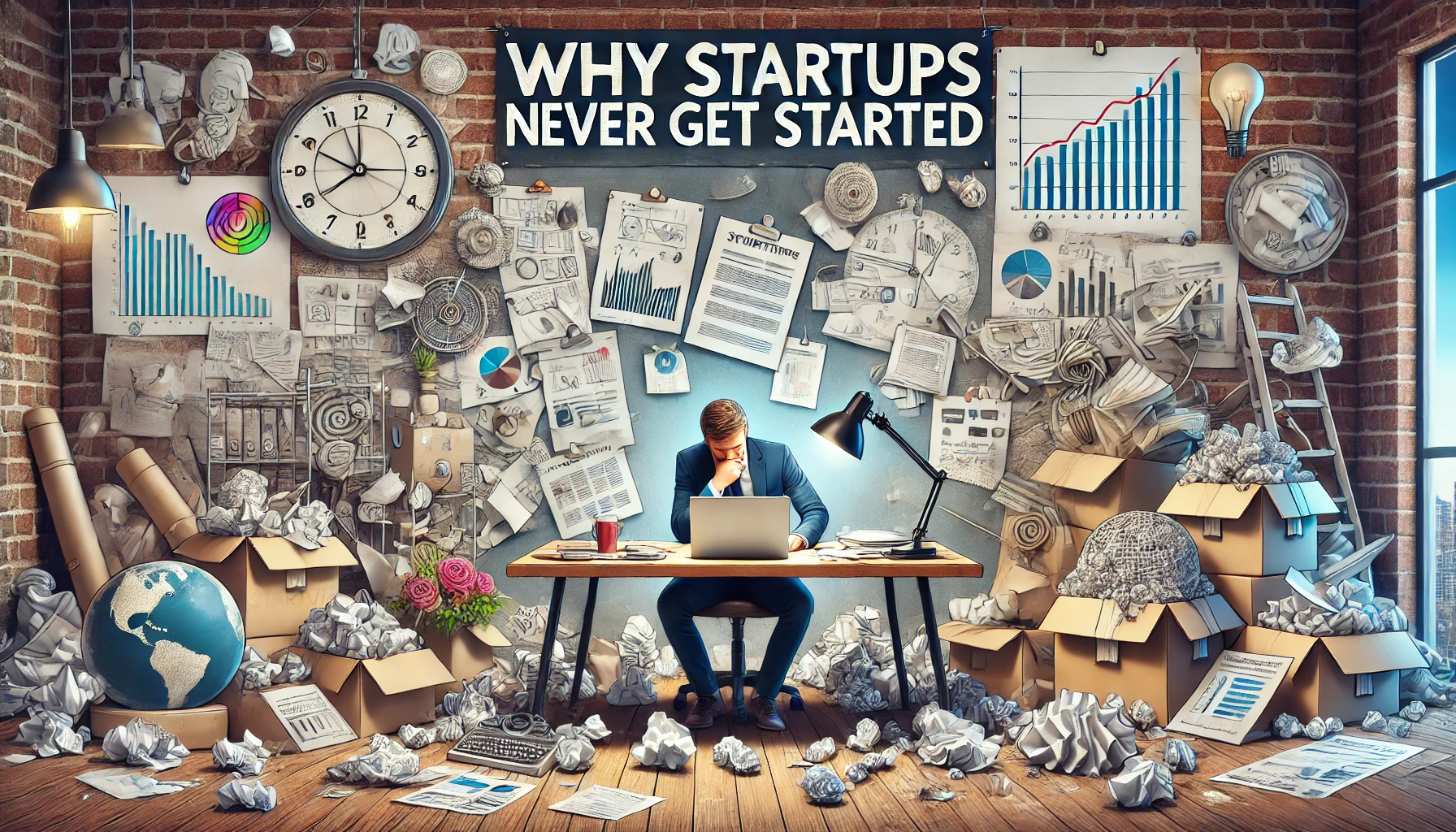 Why Startups Never Get Started a Comprehsive Outlook