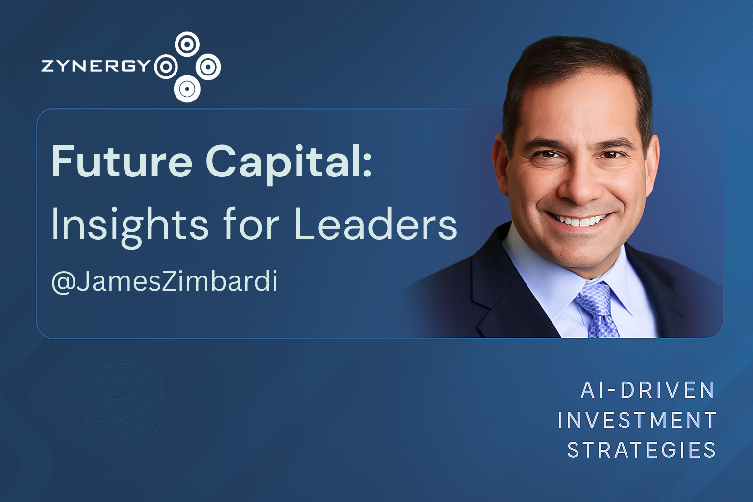 Navigating Tomorrow - CEO Insights - AI Just Getting Started James Zimbardi