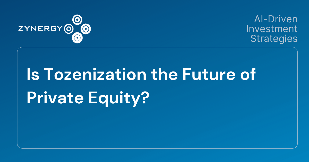 Is tokenization the future of private equity hnw investors
