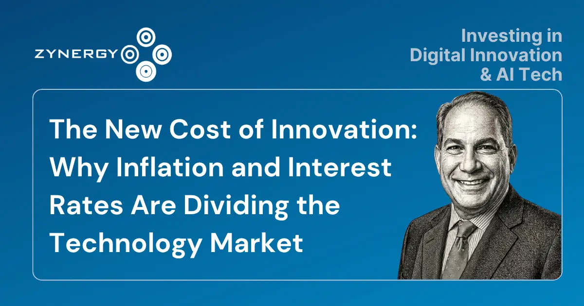 Zynergy - The New Cost of Innovation - Why Inflation and Interest Rates Are Dividing the Technology Market